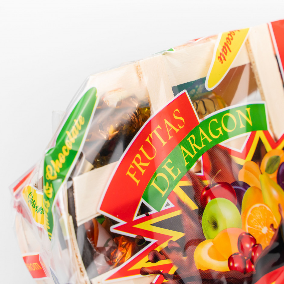 Frutas de Aragón con chocolate 2