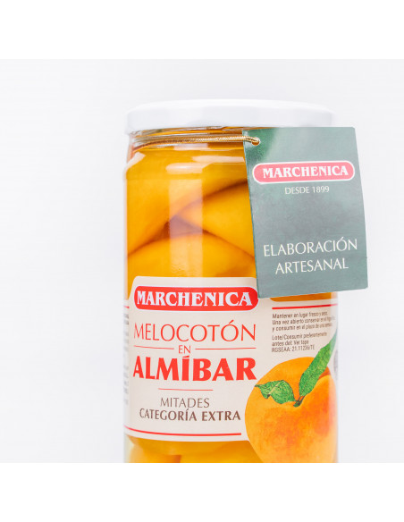 Melocotón en almíbar