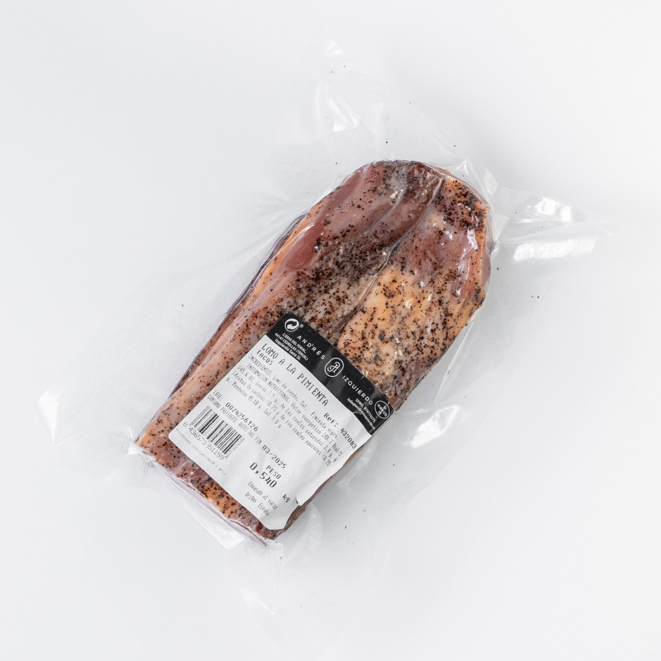 Lomo a la pimienta de Cedrillas