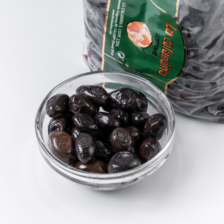 Aceituna negra de Aragón Calandina