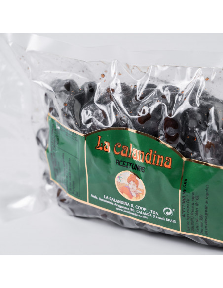 Aceituna negra de Aragón Calandina